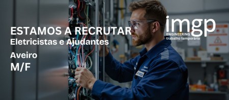 Ajudantes de Eletricista (M/F)